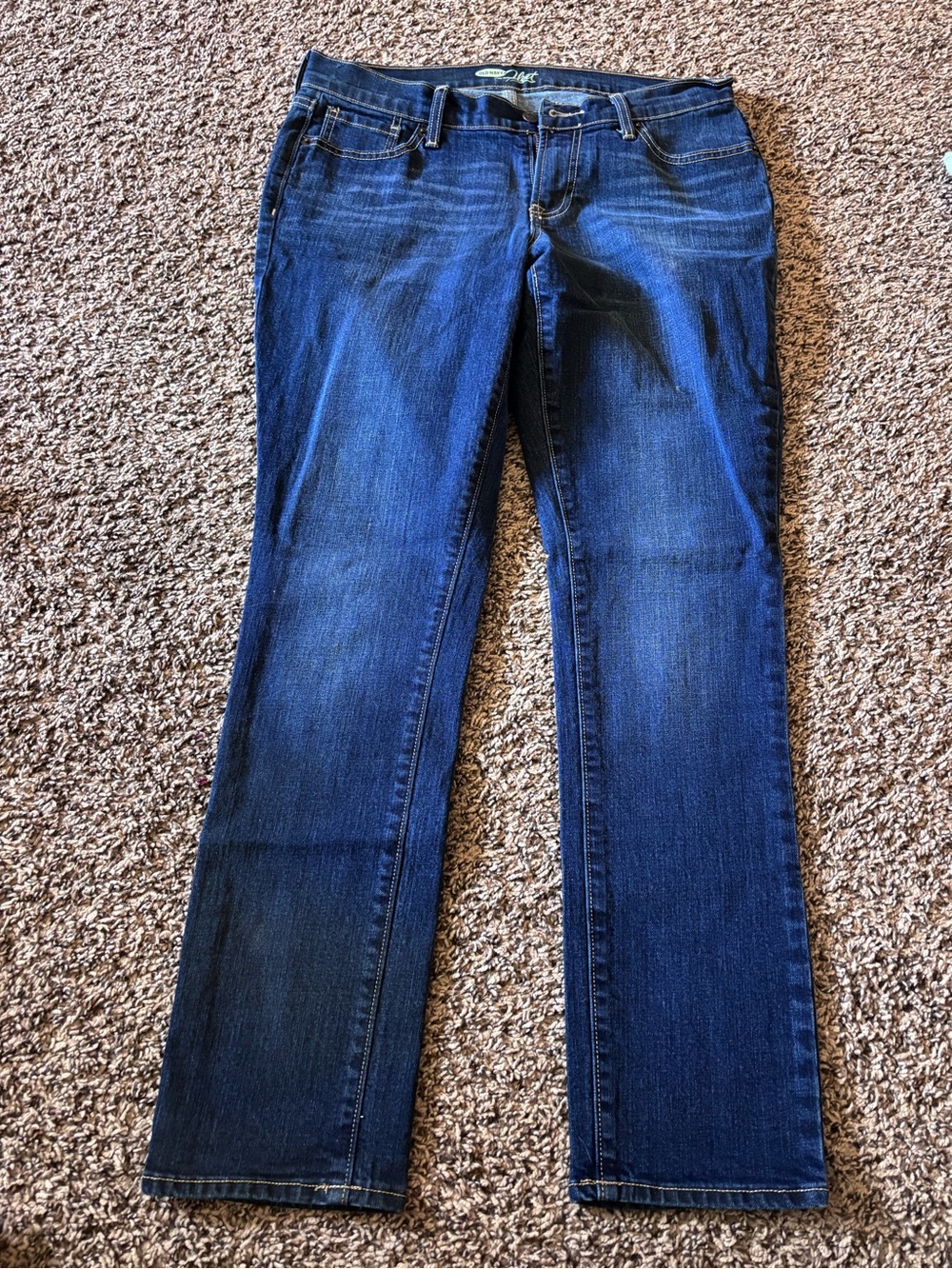 Old Navy Indigo Straight Leg Women's Jeans